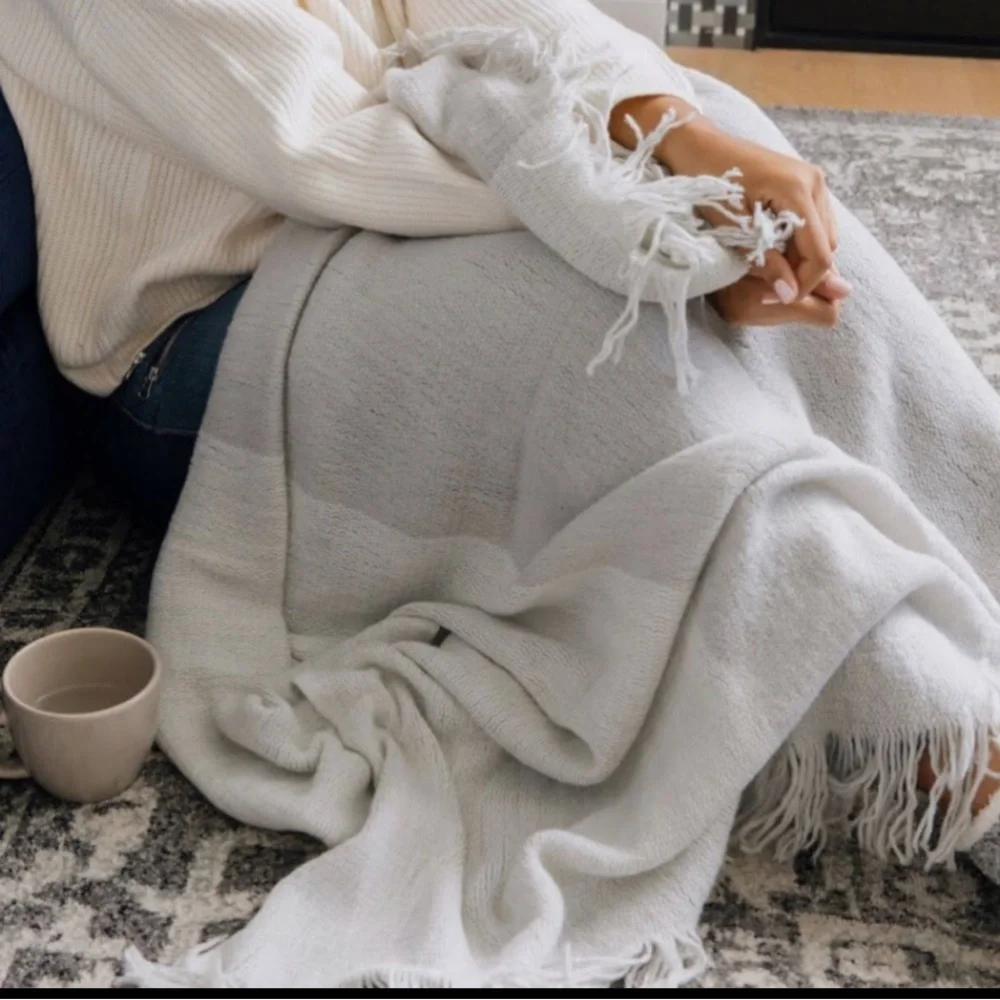 Mark & Graham Colorblock Throw Blanket